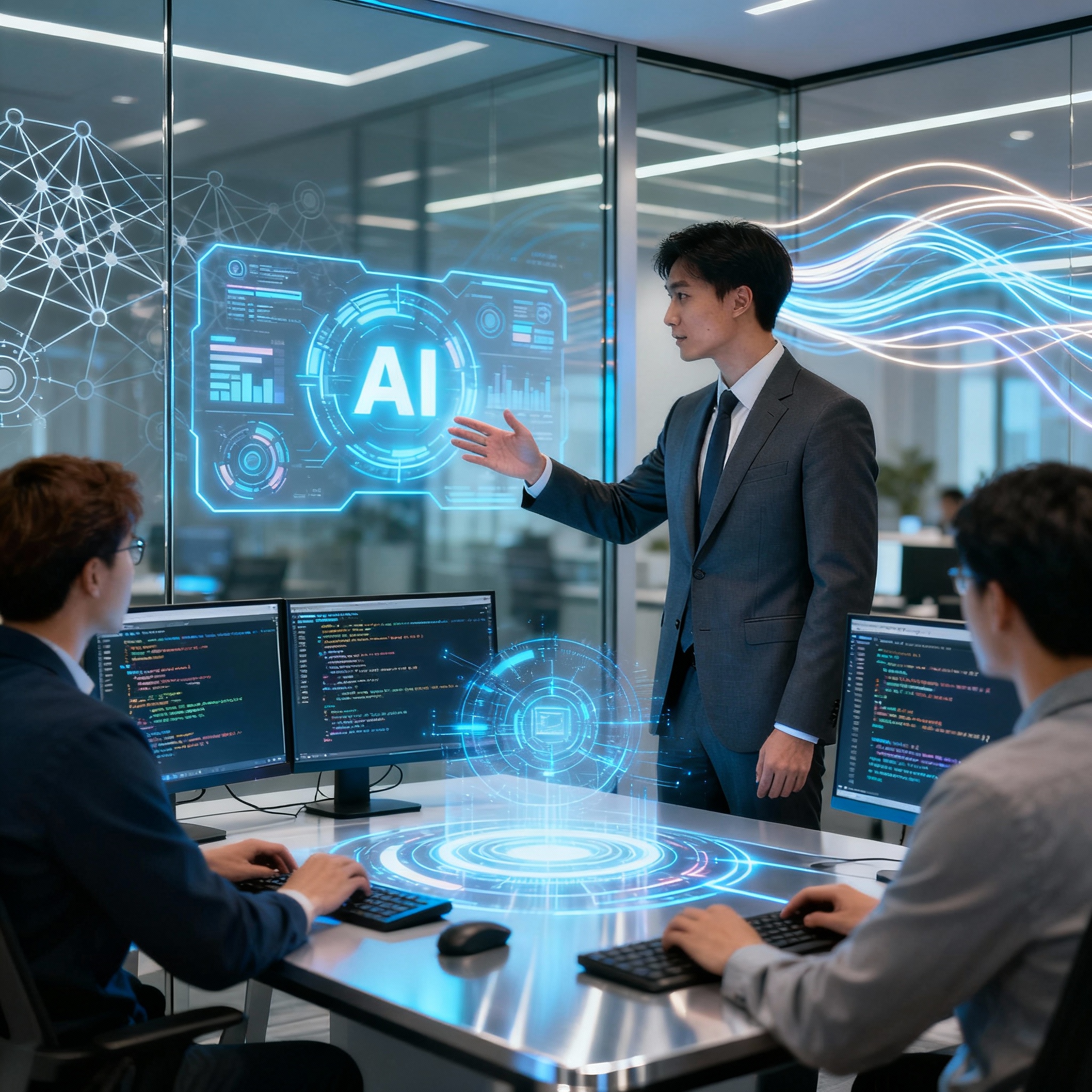 AI Foundry - Advanced technology workspace with modern software development